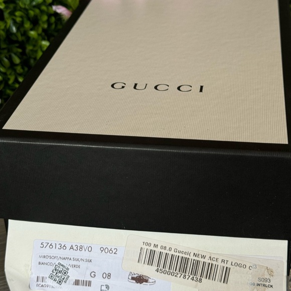 New Mens Gucci Ace interlocking logo sneakers - Picture 8 of 11